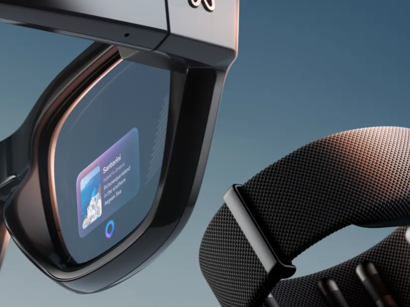 Meta Ray-Ban Display close up